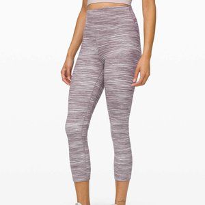 Lululemon Align Crop 21" - Mini Space Dye - Sz 4